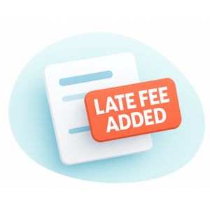 Unexpected late fees